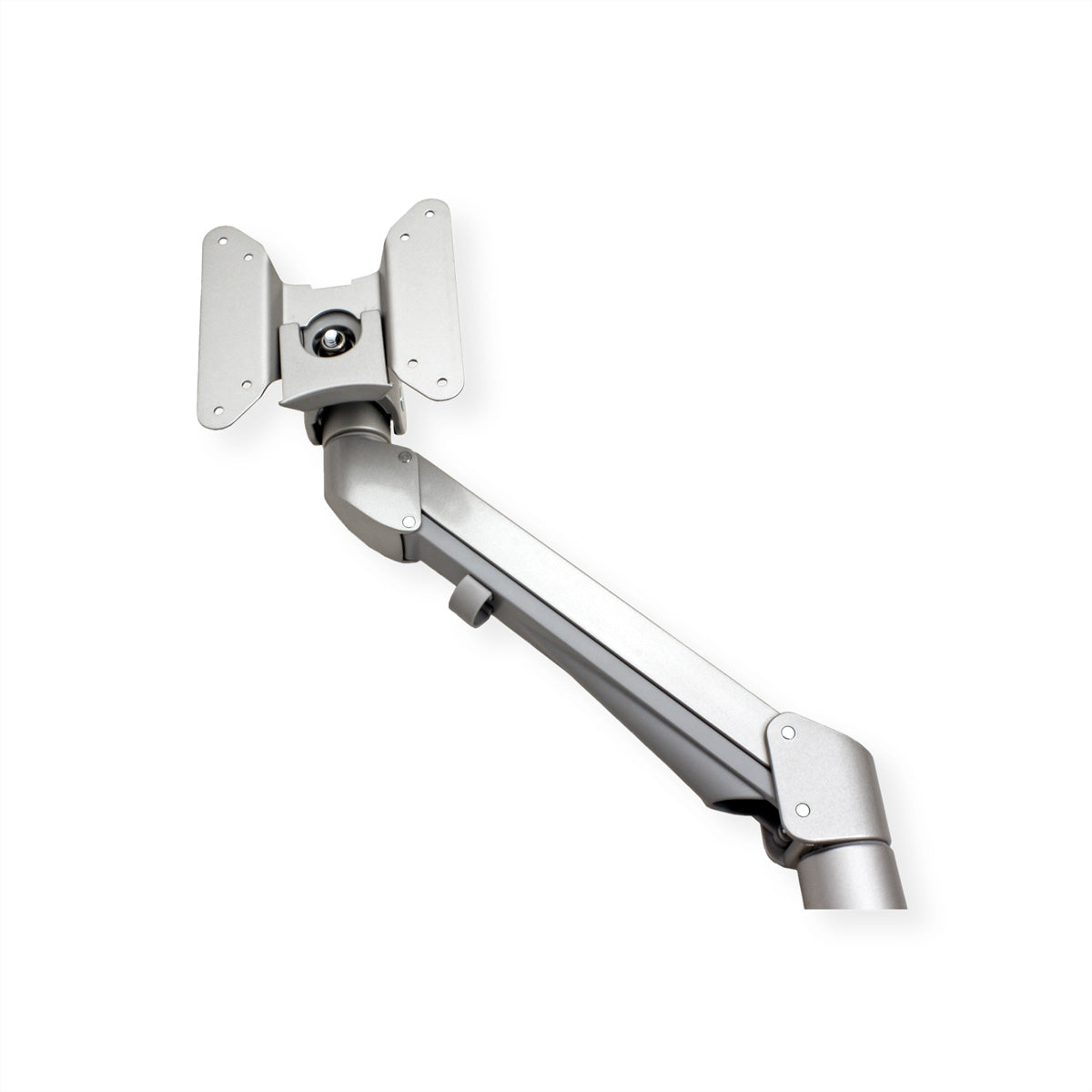 ROLINE Monitorarm Tischhalterung – Klemme/Durchführung – VESA 75×75/100×100 mm – bis 8 kg/Monitor