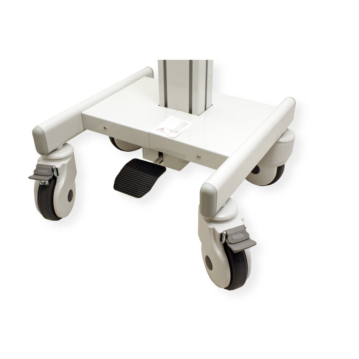 ROLINE Sitz-/Steh-Workstation – 2 Monitore – VESA 75×75/100×100 mm – bis 6 kg/Monitor – höhenverstellbar
