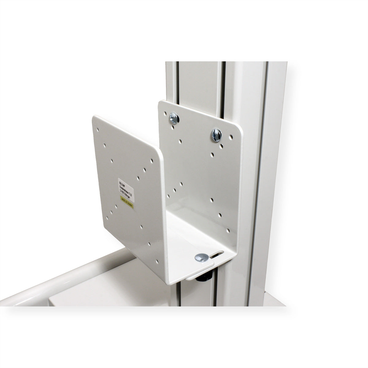 ROLINE Sitz-/Steh-Workstation – 2 Monitore – VESA 75×75/100×100 mm – bis 6 kg/Monitor – höhenverstellbar