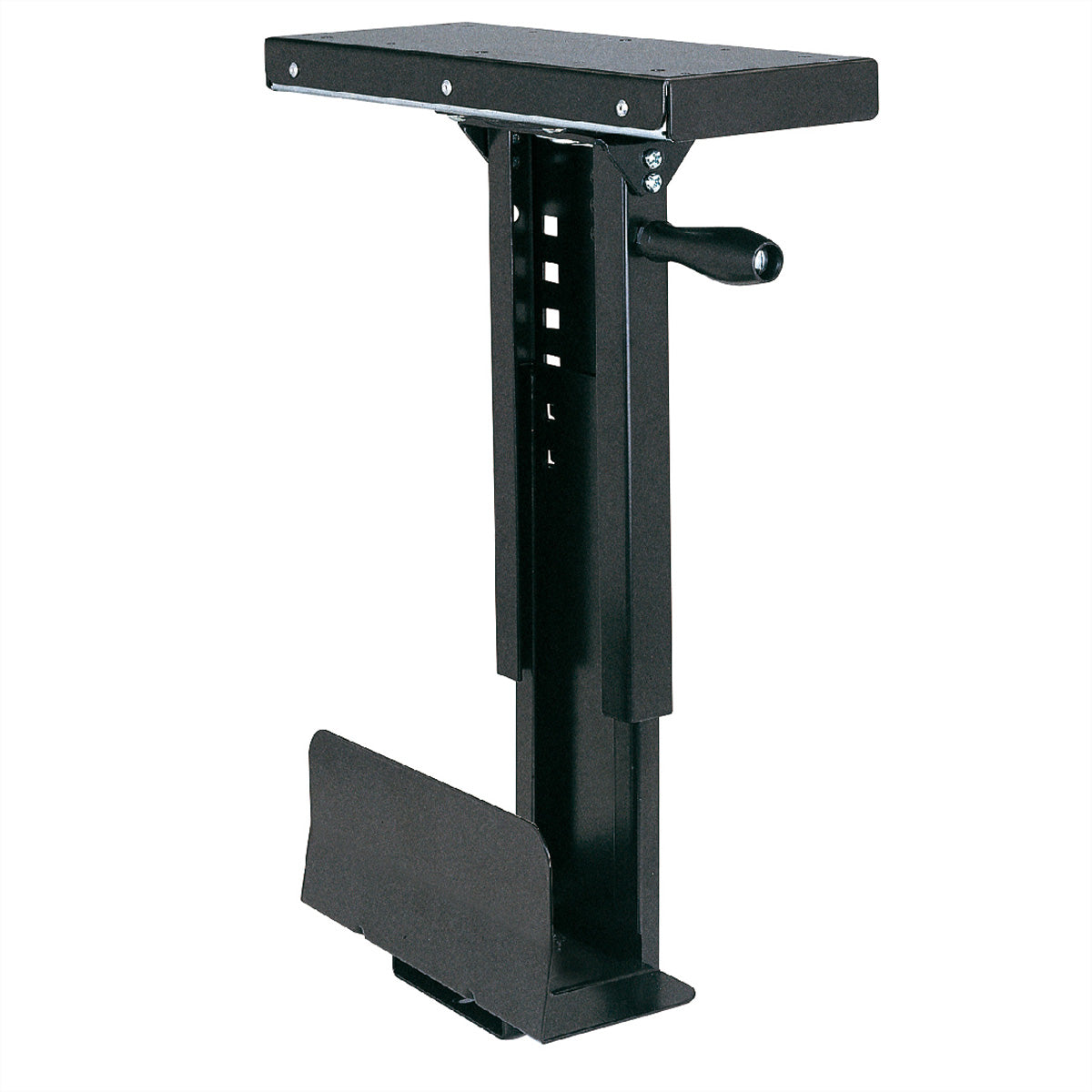 ROLINE CPU-Halterung (Untertisch) – bis 10 kg, Schwarz, Metall