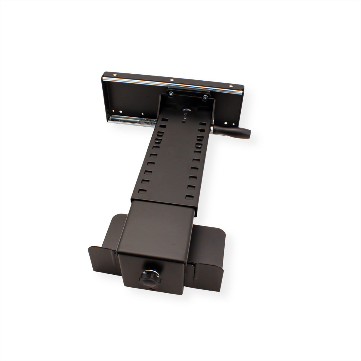 ROLINE CPU-Halterung (Untertisch) – bis 10 kg, Schwarz, Metall
