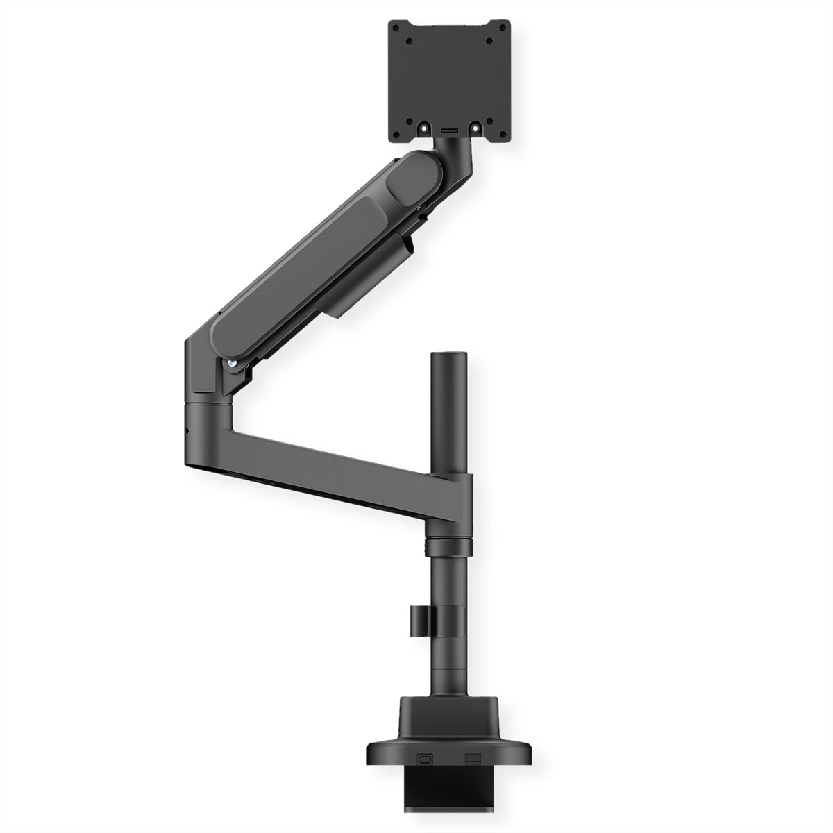 ROLINE Monitorarm Tischhalterung – 24–57" – VESA 75×75/100×100/200×100/200×200 mm – bis 27 kg/Monitor