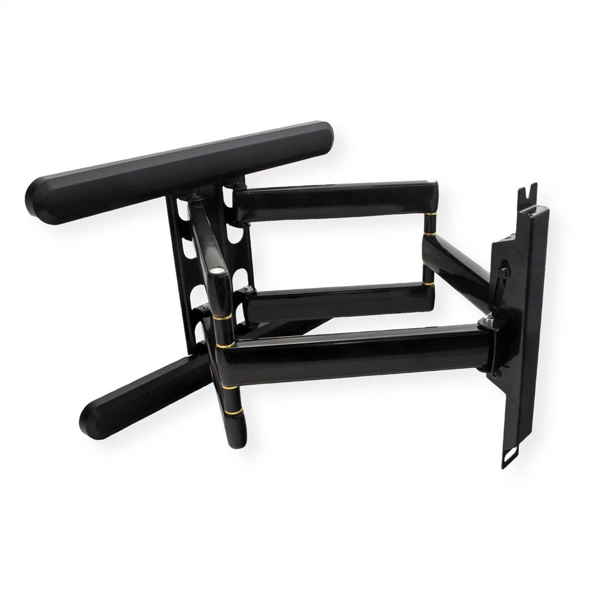 ROLINE Wandhalterung – Vollbeweglich – 37–80" – VESA 200×200–600×400 – bis 70 kg, Höhenverstellbar – Schwarz