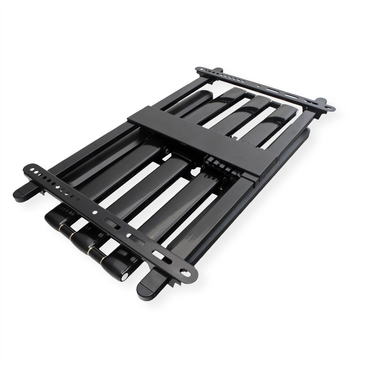 ROLINE Wandhalterung – Vollbeweglich – 37–80" – VESA 200×200–600×400 – bis 70 kg, Höhenverstellbar – Schwarz