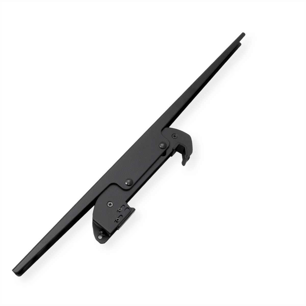 ROLINE TV-Wagen – 70–120" – VESA 200×200–1000×600 – bis 140 kg, Höhenverstellbar, mit Rollen – Schwarz