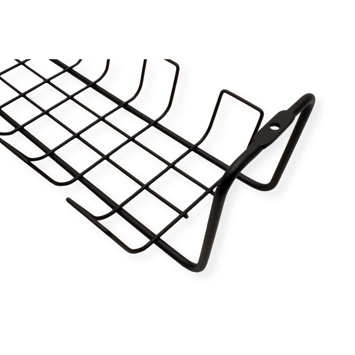 ROLINE Untertisch-Kabelwanne – 600 × 132 × 99 mm – Schwarz, Untertischmontage, 2 Stk.