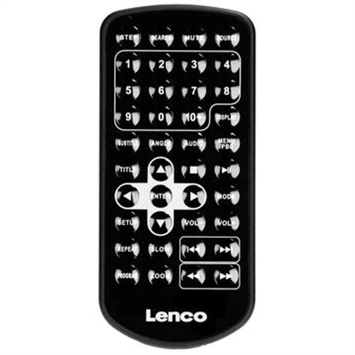Lenco DVP-939 – 2× 9" Tragbarer DVD-Player, Dual-Screen, 800×480 Pixel, SD/USB, 2 h Akku, Schwarz