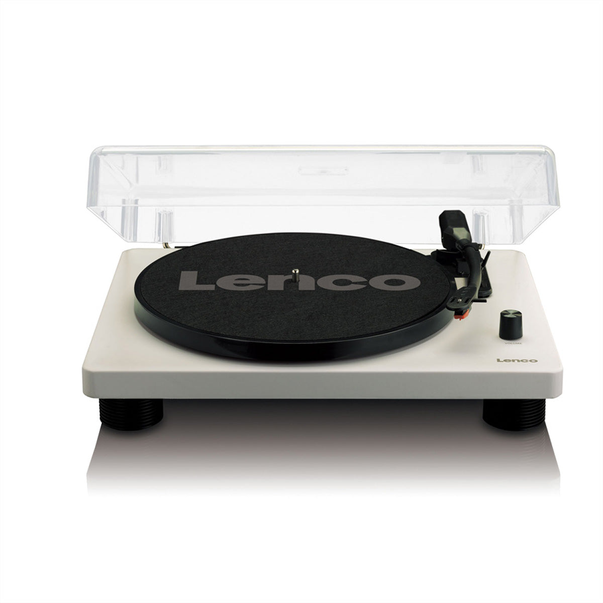 Lenco LS-50GY – Plattenspieler (Riemenantrieb), 33⅓/45/78 U/min – Grau