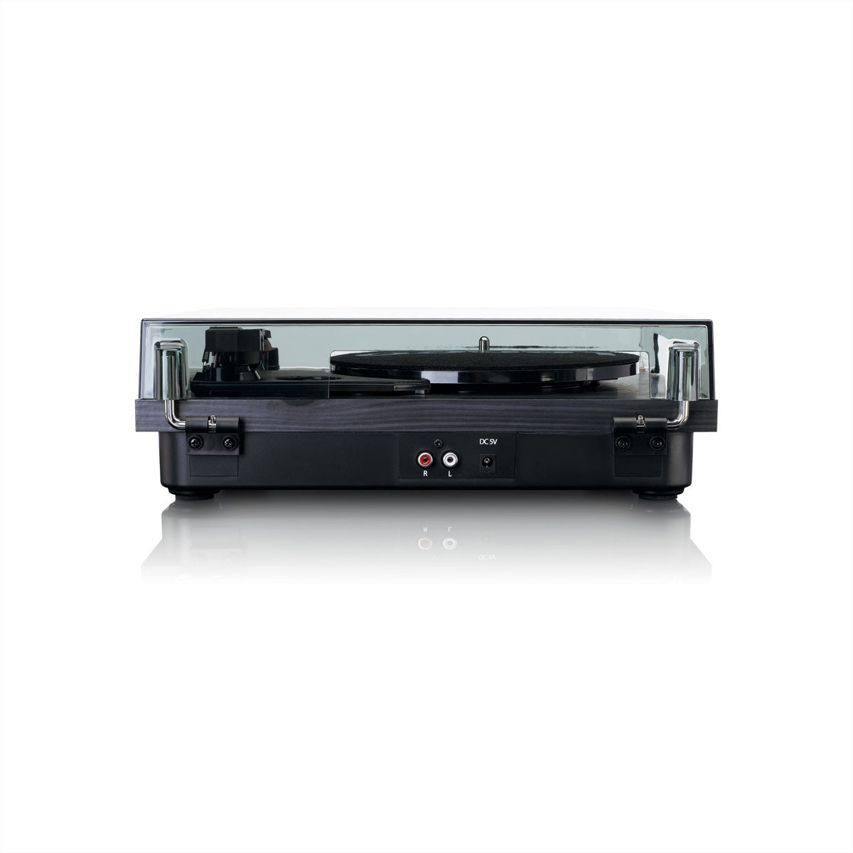 Lenco LS-10BK – Plattenspieler (Riemenantrieb, halbautomatisch), 33⅓/45/78 U/min – Schwarz