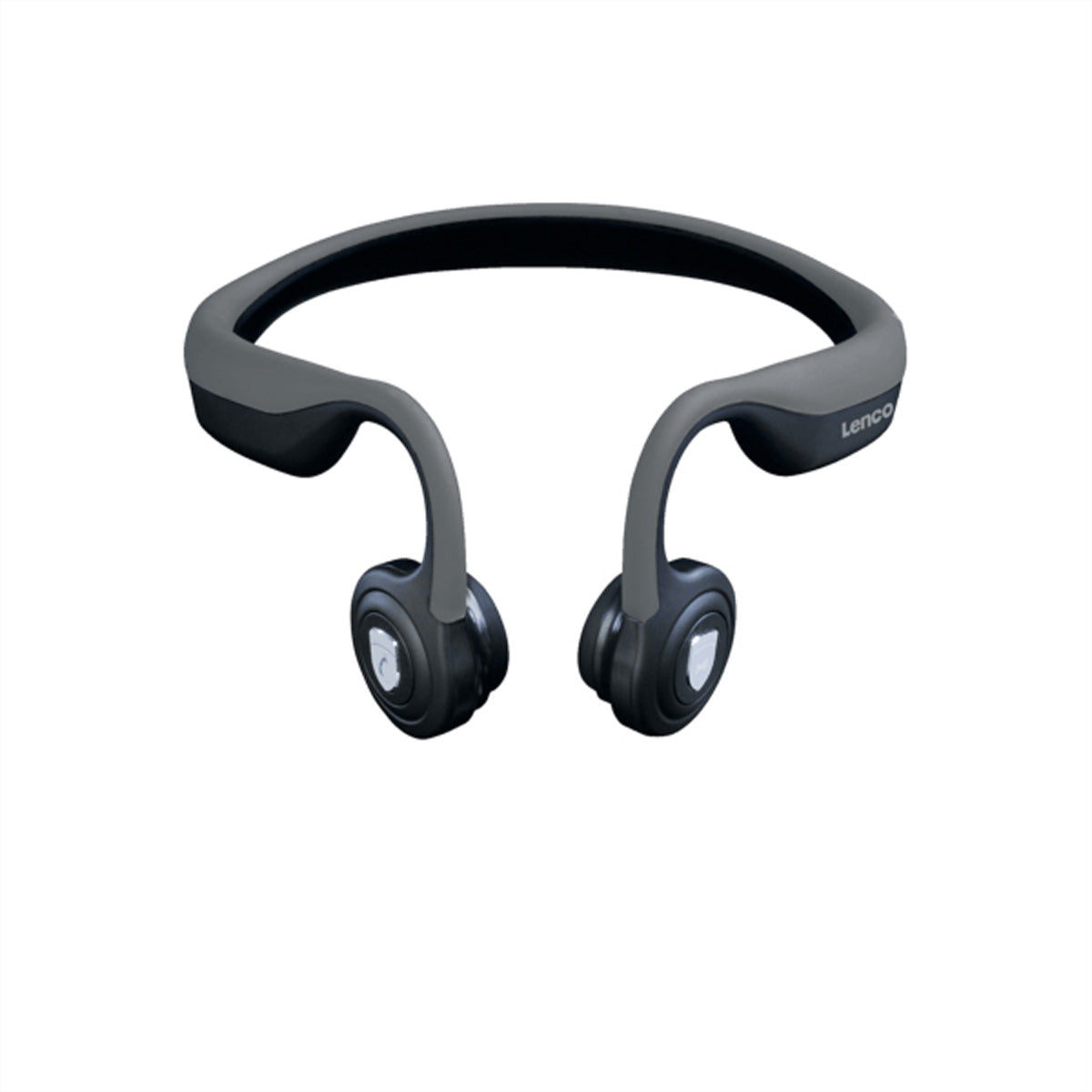 Lenco HBC-200GY Knochenkopfhörer – Nackenband, Stereo, BT, Grau, BT 5.0