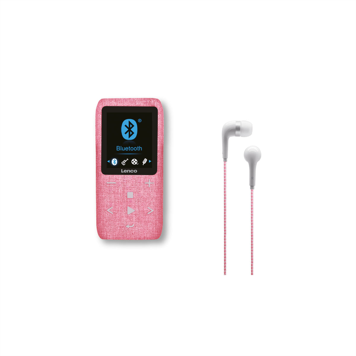 Lenco Xemio-861 – Hi-Res-Player, 8 GB, Bluetooth, UKW – Rosa