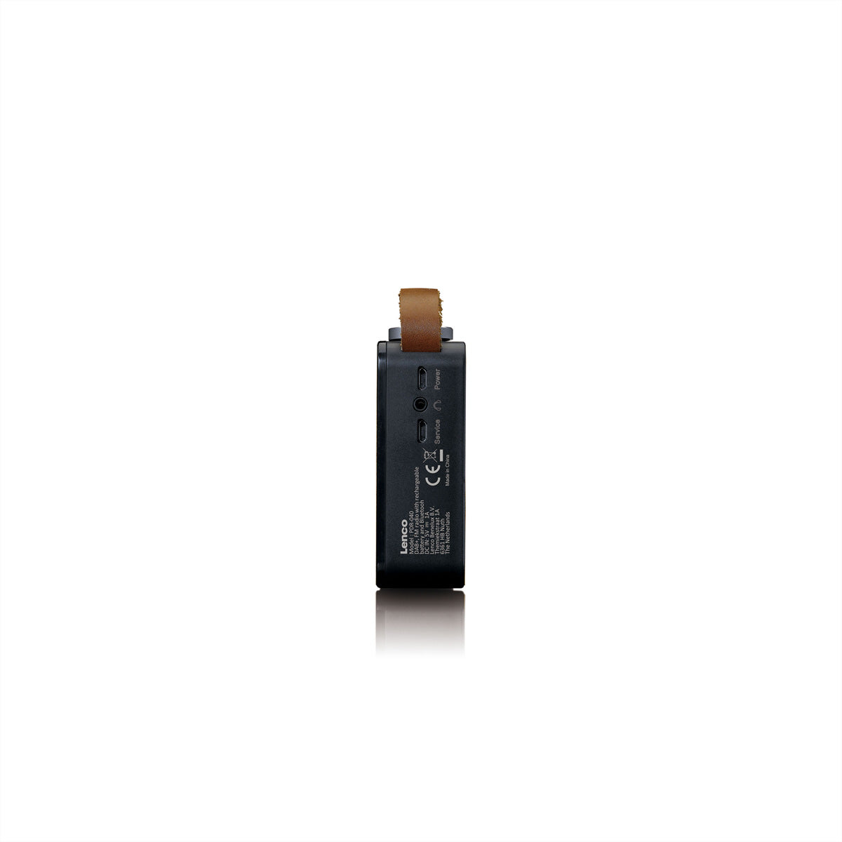 Lenco PDR-040 – DAB+/UKW-Tischradio, Bluetooth – Bambus/Schwarz