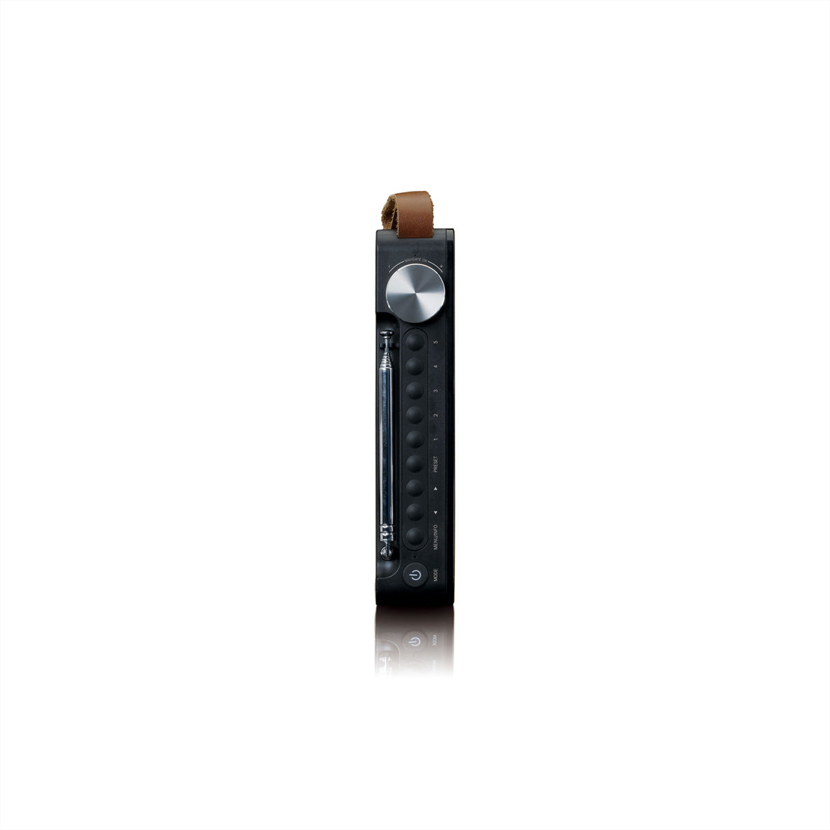 Lenco PDR-040 – DAB+/UKW-Tischradio, Bluetooth – Bambus/Schwarz