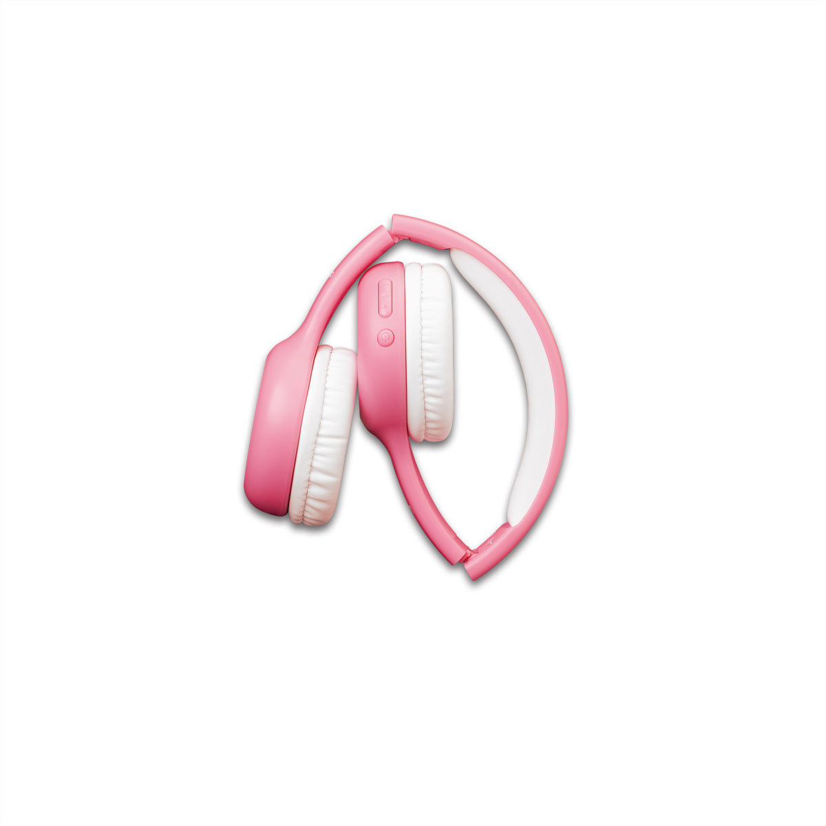 Lenco HPB-110 Kinderkopfhörer – Over-Ear, Stereo, Kabel + BT, 3,5 mm Klinke, 85 dB Lautstärke-Limit, Pink