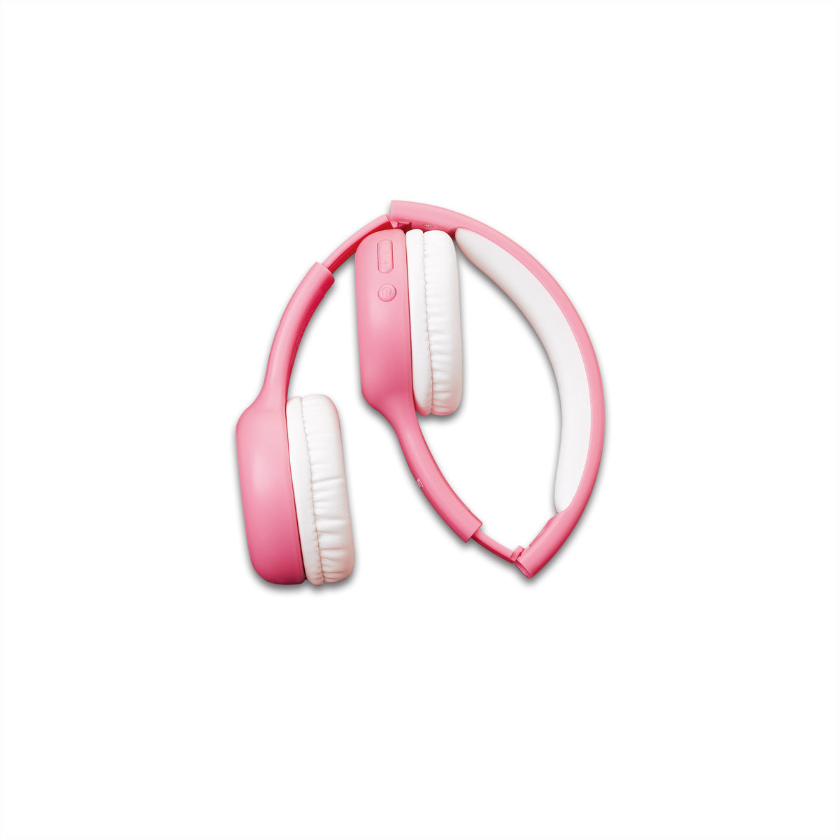 Lenco HPB-110 Kinderkopfhörer – Over-Ear, Stereo, Kabel + BT, 3,5 mm Klinke, 85 dB Lautstärke-Limit, Pink