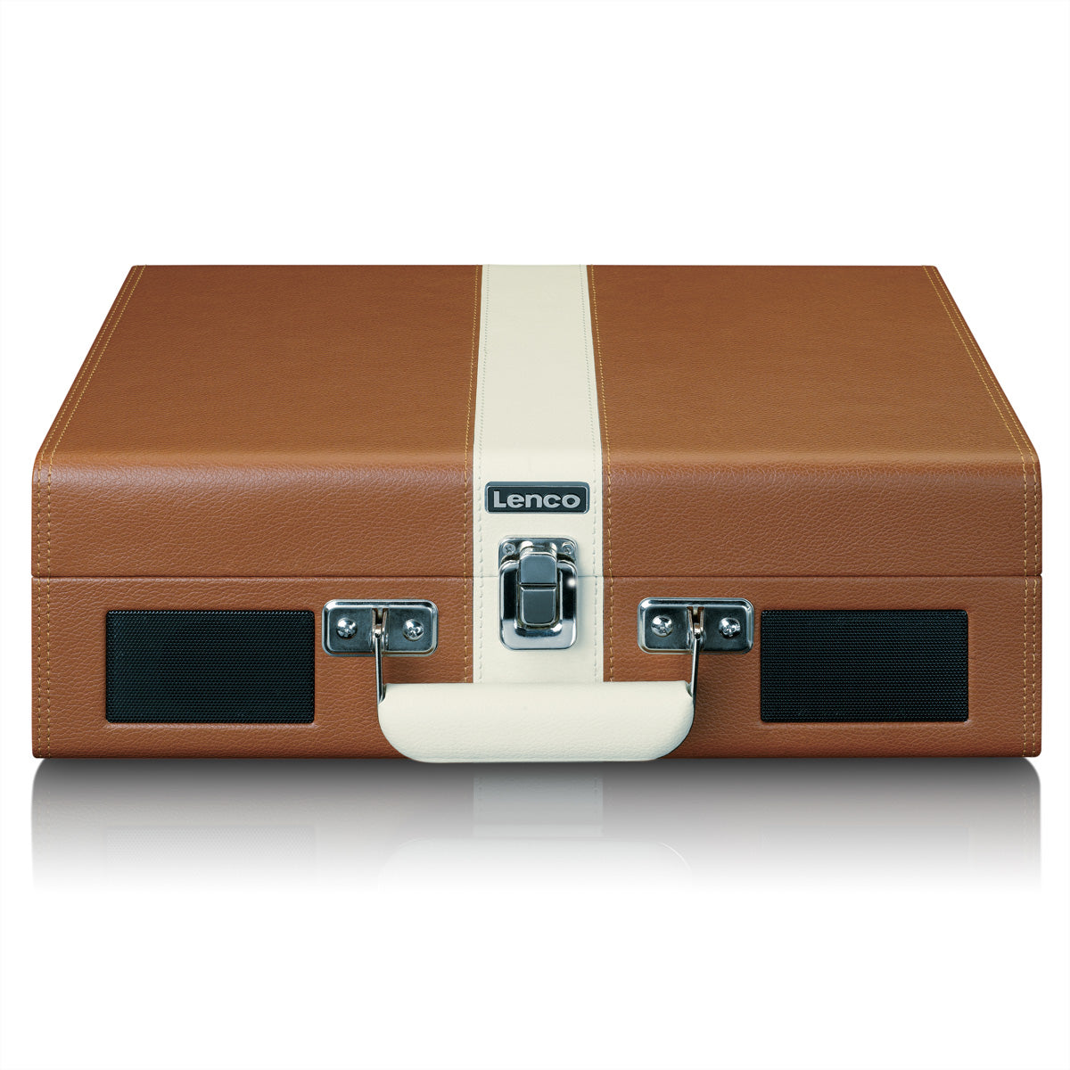 Lenco TT-120 – Plattenspieler (Riemenantrieb), Bluetooth, 33⅓/45/78 U/min – Braun