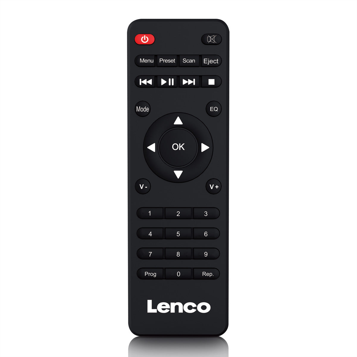 Lenco DAR-061 – DAB+/UKW-Tischradio, Bluetooth, CD – Schwarz