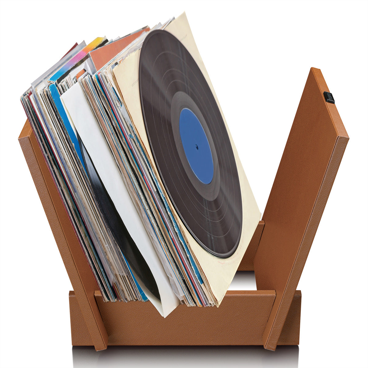 Lenco TTA-040 – Holzgestell – für bis zu 40 Schallplatten – 150×382×345 mm – Braun