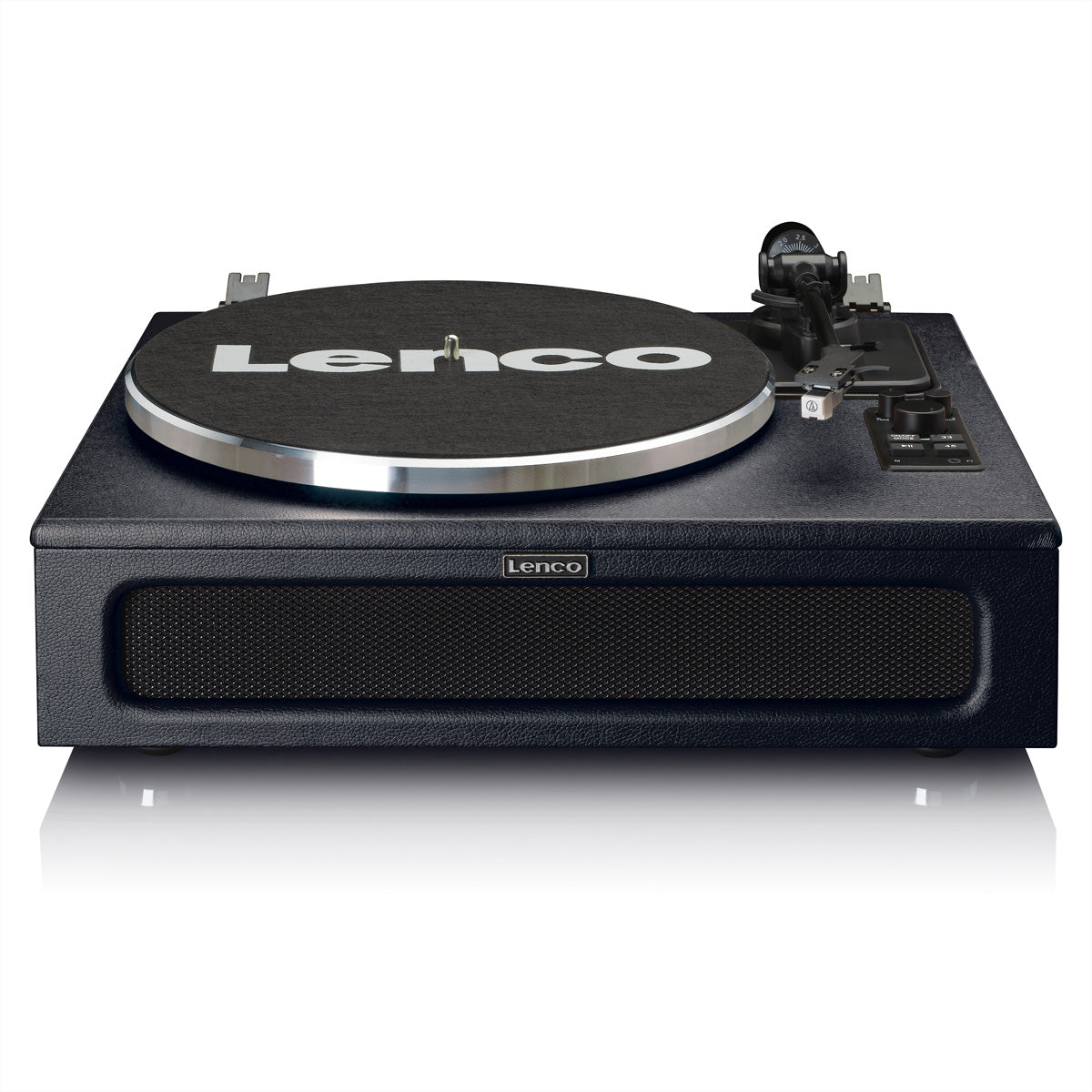 Lenco LS-430 – Plattenspieler (Riemenantrieb), Bluetooth, Phono-Vorverstärker, 33⅓/45 U/min – Schwarz