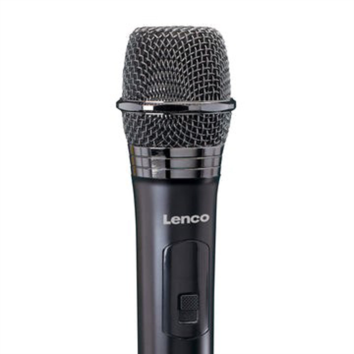 Lenco MCW-011 – Bühnenmikrofon – 6,35 mm Klinke, Kabellos, Niere, 15 m Reichweite – Schwarz