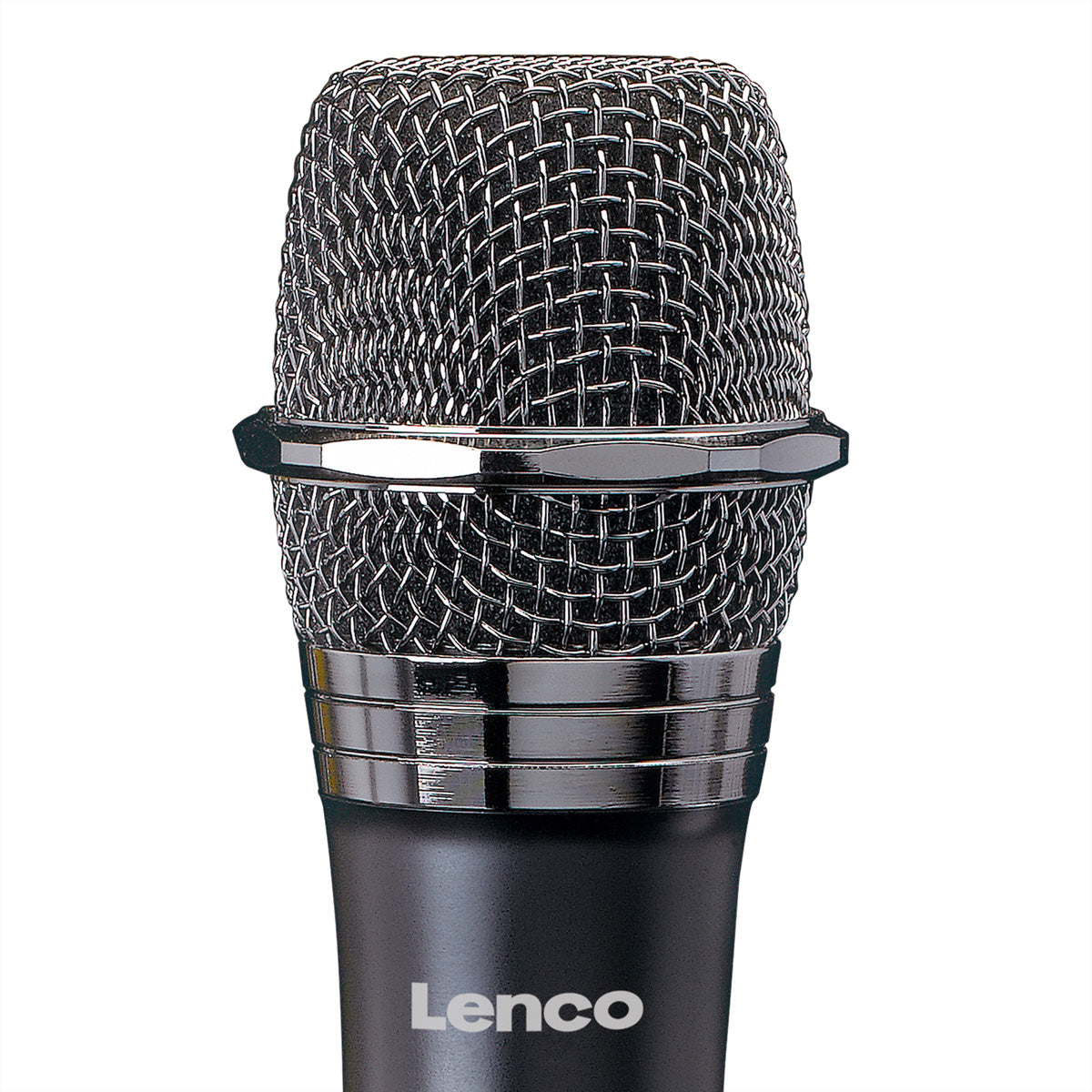 Lenco MCW-011 – Bühnenmikrofon – 6,35 mm Klinke, Kabellos, Niere, 15 m Reichweite – Schwarz