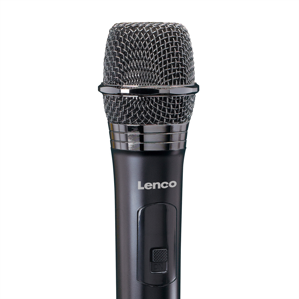 Lenco MCW-020 Bühnenmikrofon 2er-Set – 6,35 mm Klinke, Kabellos, Niere, 60–15'000 Hz, Schwarz