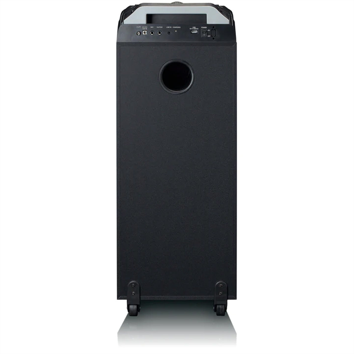 Lenco PA-260BK – Party-Lautsprecher – 150 W, Diskokugel, 12 h – Schwarz