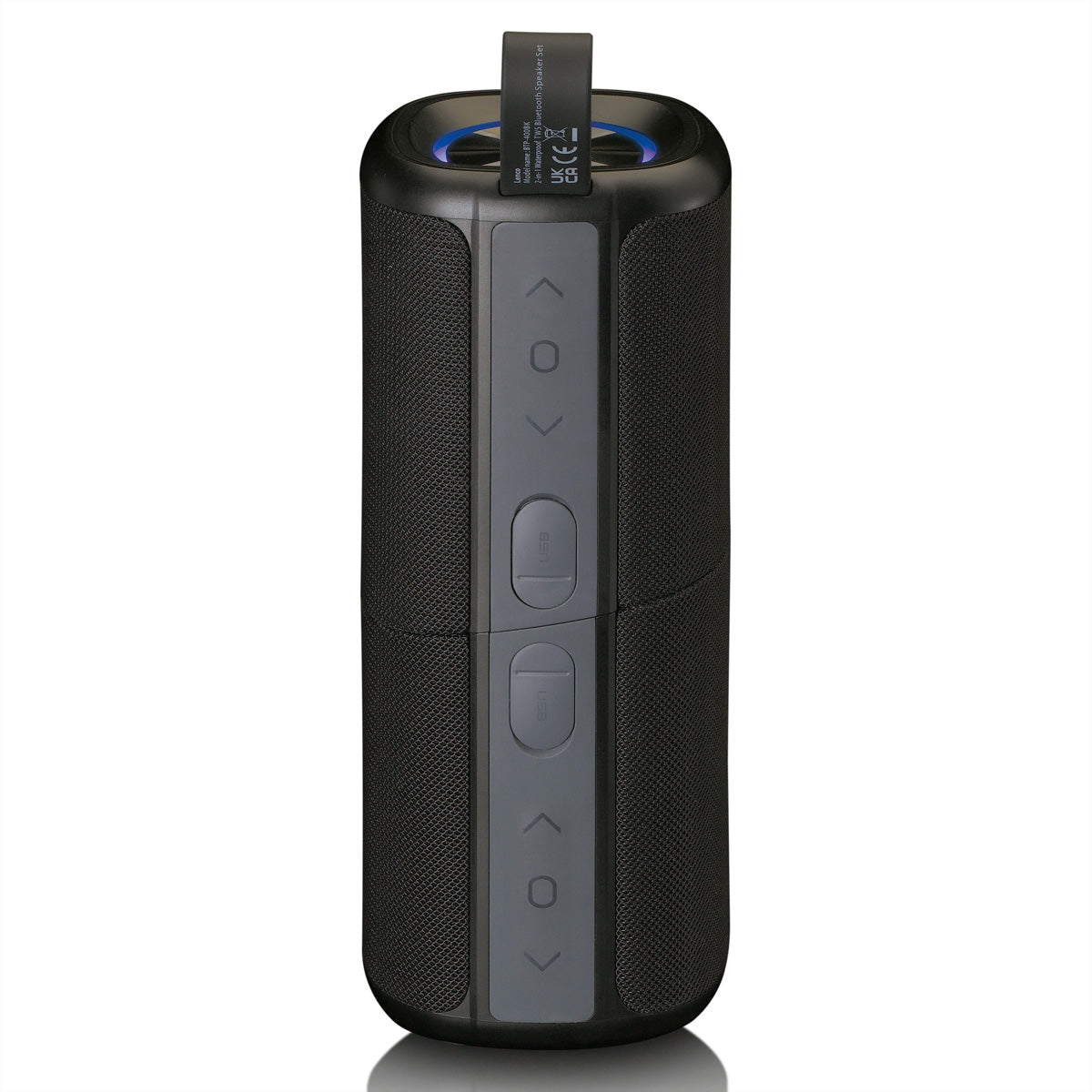 Lenco BTP-400BK – Bluetooth-Lautsprecher – 20 W, IPX7, 8 h – Schwarz