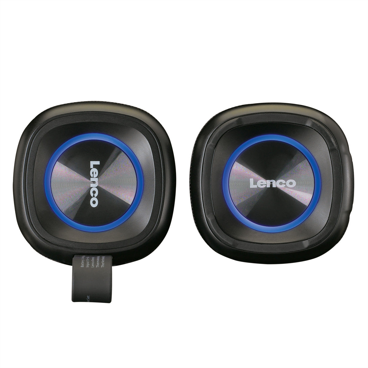 Lenco BTP-400BK – Bluetooth-Lautsprecher – 20 W, IPX7, 8 h – Schwarz
