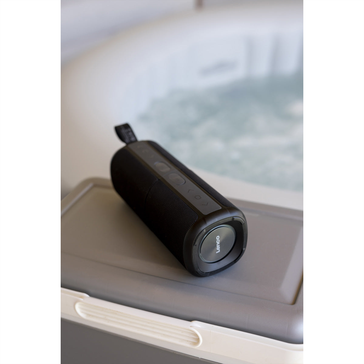 Lenco BTP-400BK – Bluetooth-Lautsprecher – 20 W, IPX7, 8 h – Schwarz