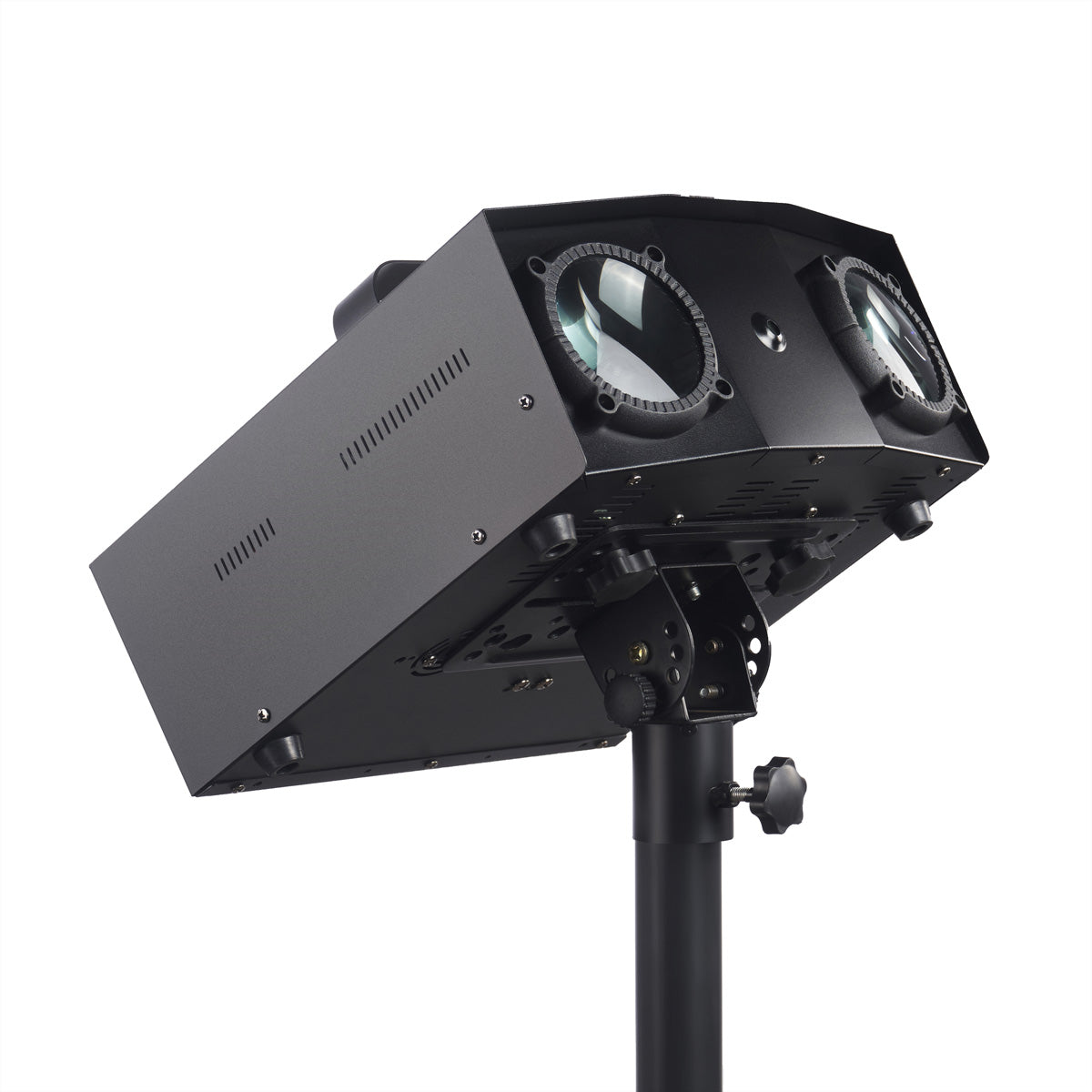 Lenco Disco-Licht LFM-110BK – 2×6 W, RGB, Musikmodus, Fernbedienung – Schwarz