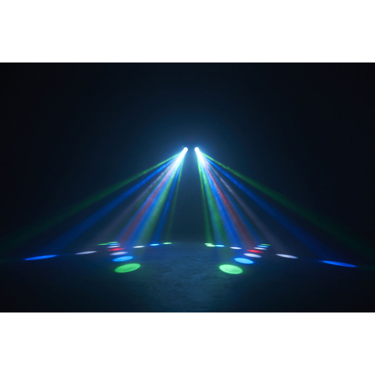Lenco Disco-Licht LFM-110BK – 2×6 W, RGB, Musikmodus, Fernbedienung – Schwarz