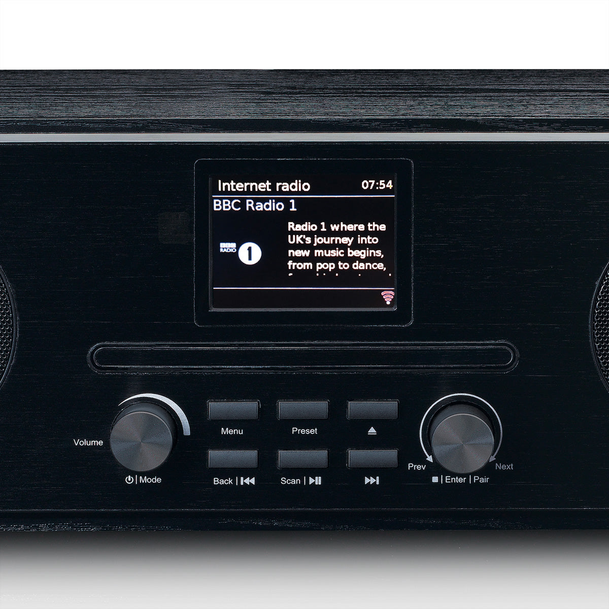 Lenco DIR-261BK – Internetradio, DAB+/UKW, Bluetooth – Schwarz