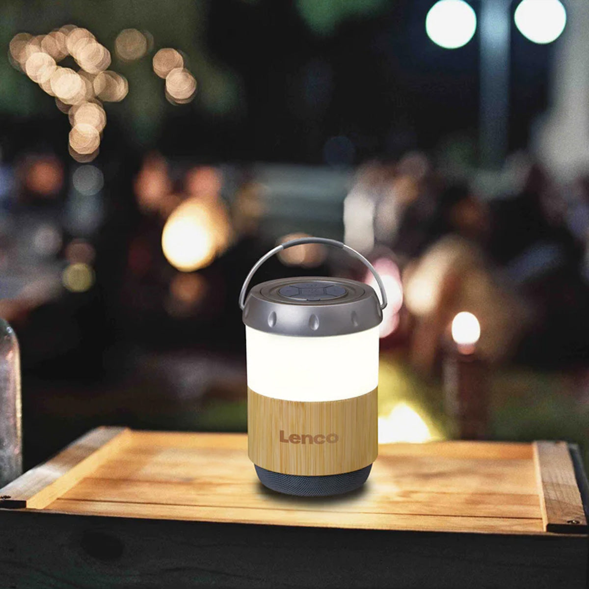 Lenco BTL-030BA – Bluetooth-Lautsprecher – 3 W, IPX4, 40 h, mit Laterne