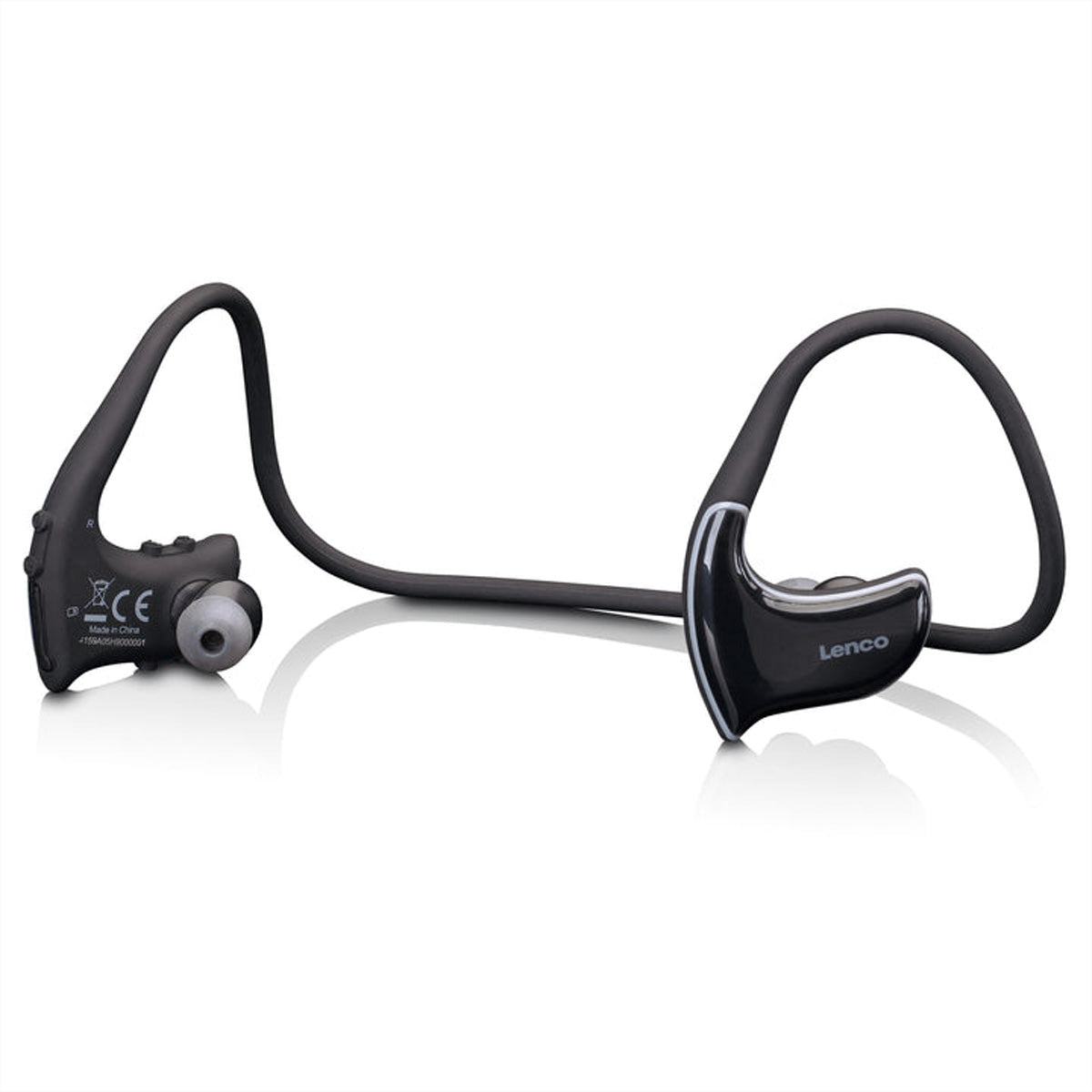 Lenco BTX-750 In-Ear Kopfhörer – Stereo, BT 5.0, Schwarz