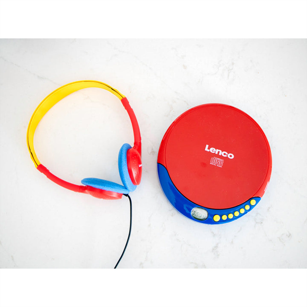 Lenco CD-021KIDS – Tragbarer CD-Player – Mehrfarbig