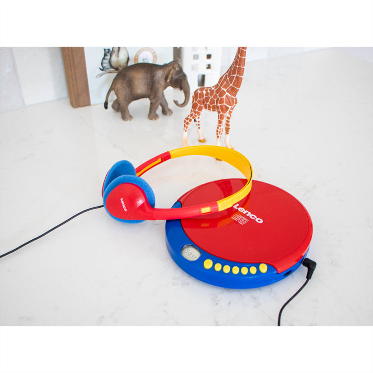 Lenco CD-021KIDS – Tragbarer CD-Player – Mehrfarbig