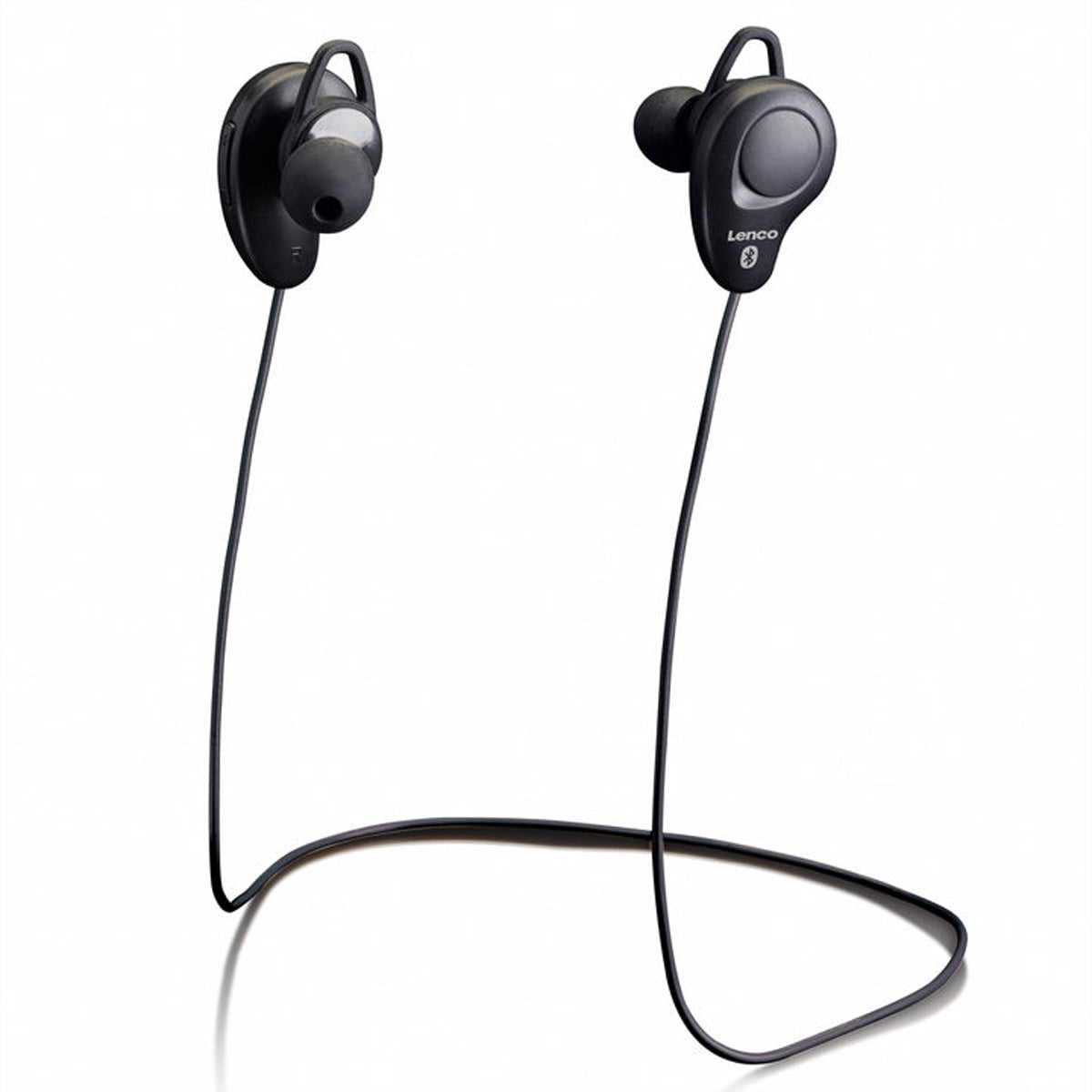 Lenco EPB-015 In-Ear Kopfhörer – Stereo, BT, Schwarz