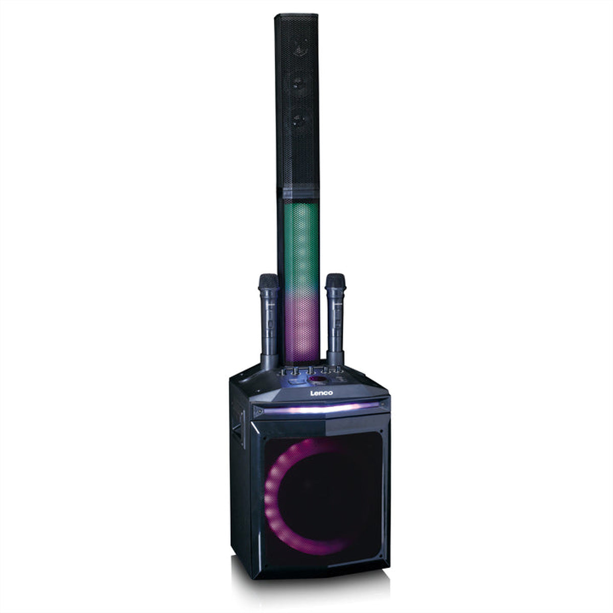 Lenco PA-220BK – Party-Lautsprecher – 120 W, LED