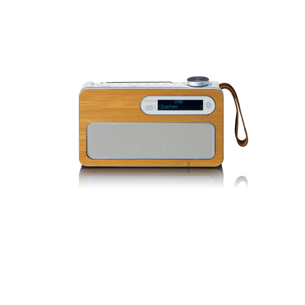 Lenco PDR-040EF – DAB+/UKW-Tischradio, Bluetooth – Grau