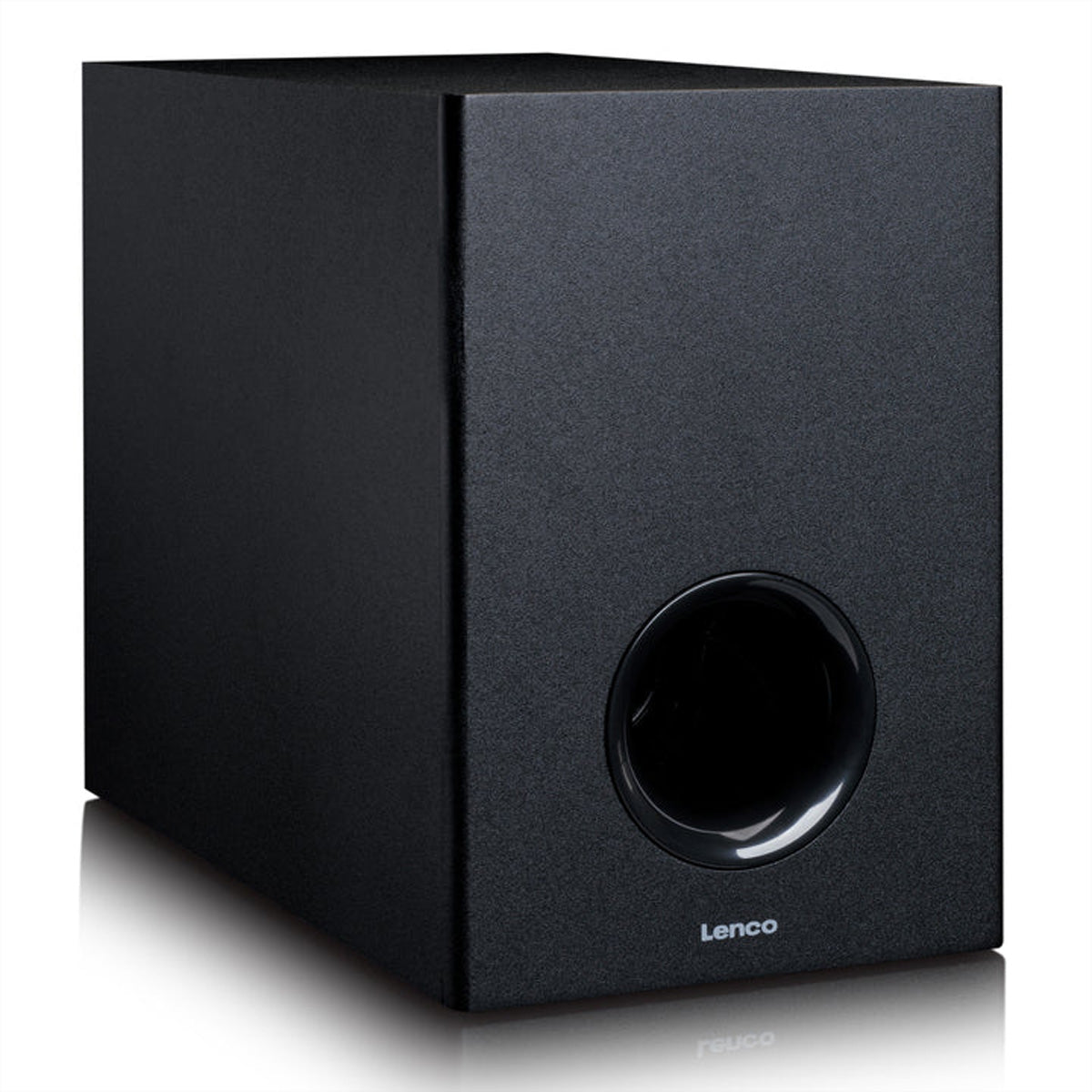 Lenco SBW-801BK – Soundbar – mit Subwoofer, 70 W, Schwarz