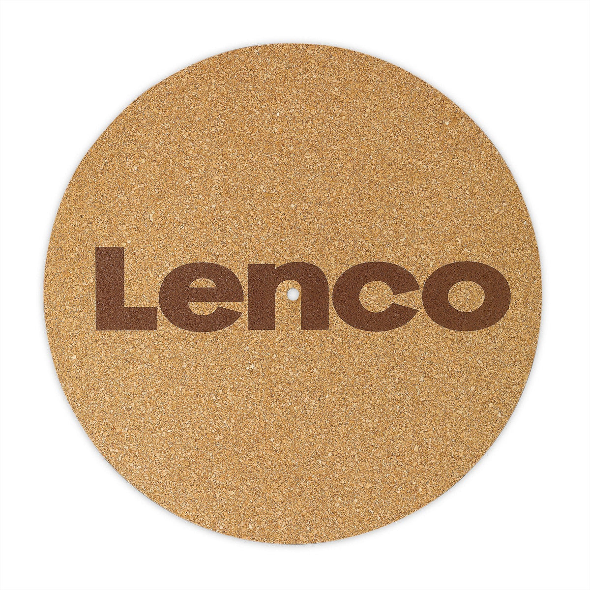 Lenco TTA-030CO – Korkmatte – für Plattenspieler (Ø 29,2 cm) – Kork, 3 mm – Gelb