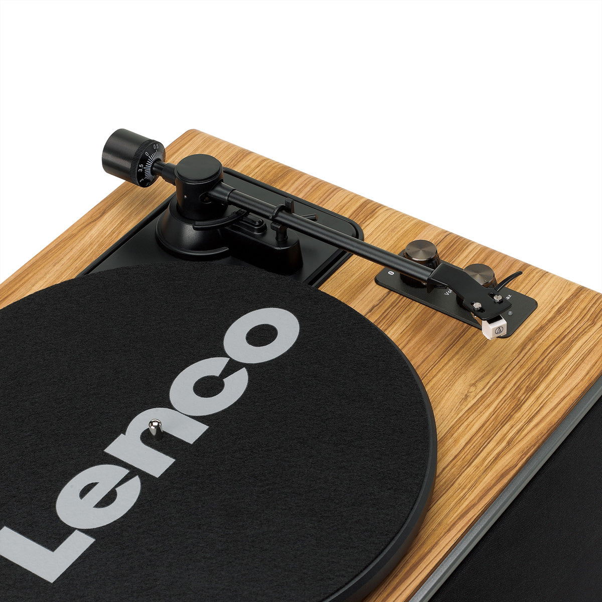 Lenco LS-570OK – Plattenspieler (Riemenantrieb, Start-Stop-Betrieb), Bluetooth 5.0, Phono-Vorverstärker, 33⅓/45 U/min