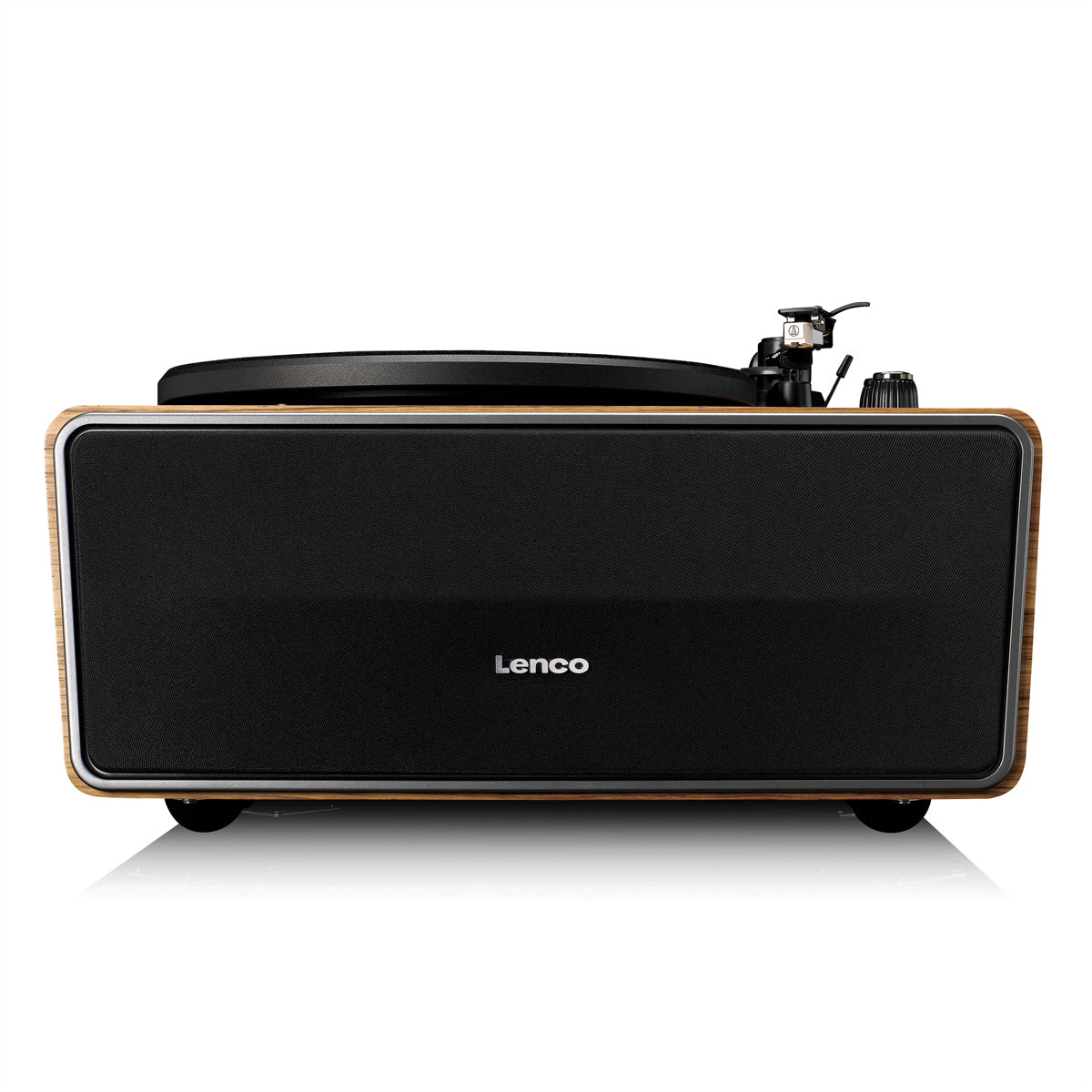 Lenco LS-570OK – Plattenspieler (Riemenantrieb, Start-Stop-Betrieb), Bluetooth 5.0, Phono-Vorverstärker, 33⅓/45 U/min