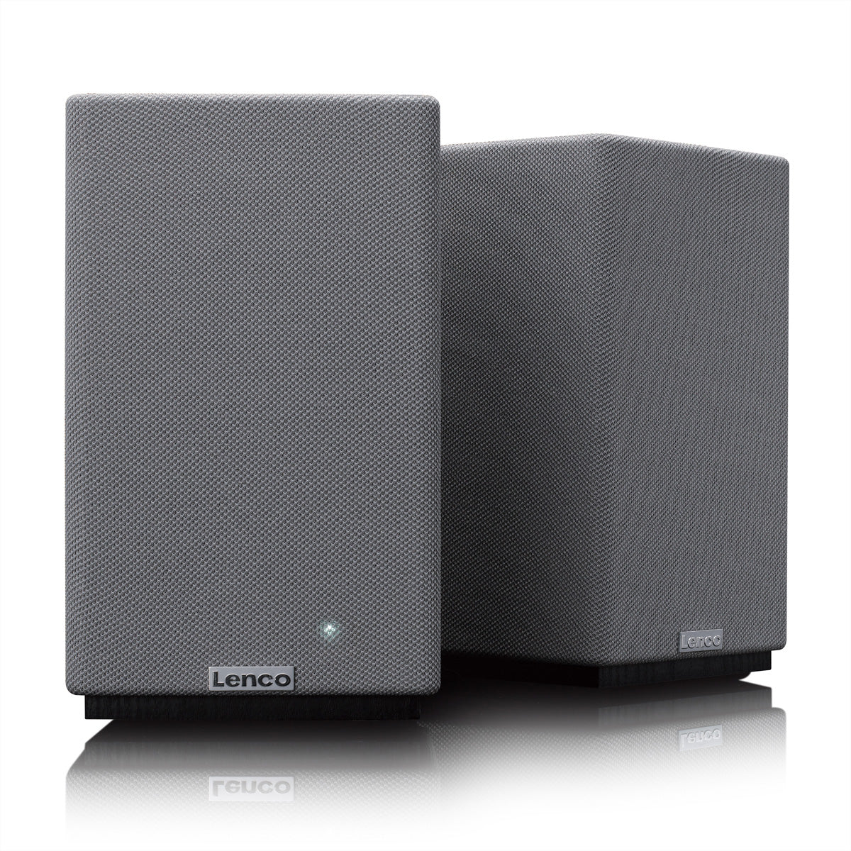 Lenco SPB-241WDGY – Aktivlautsprecher (Paar) – 2-Wege, 2 × 40 W, Bluetooth 5.3