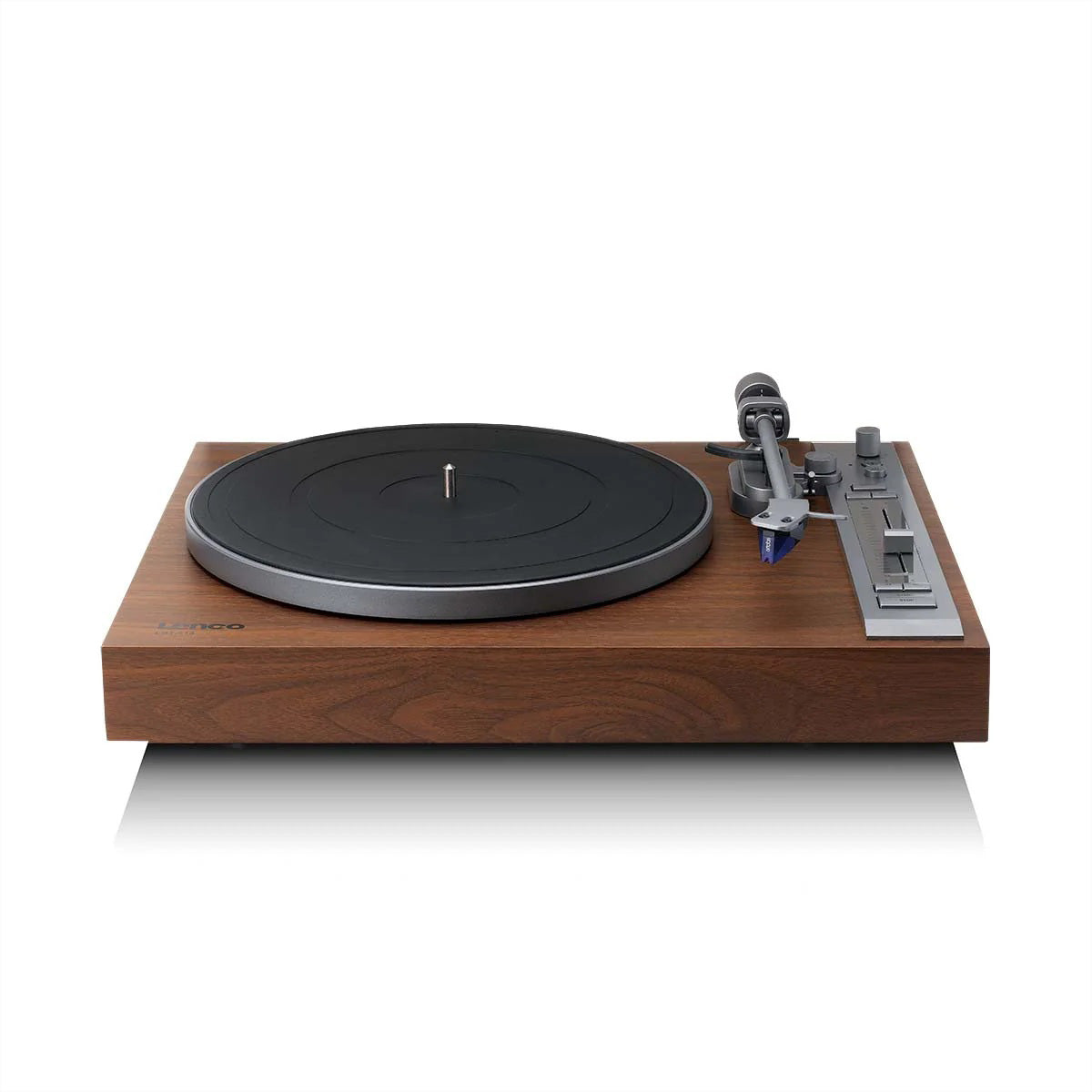 Lenco LBT-515WD – Plattenspieler (Direktantrieb, manuell), Bluetooth, Phono-Vorverstärker, 33⅓/45 U/min – Holz