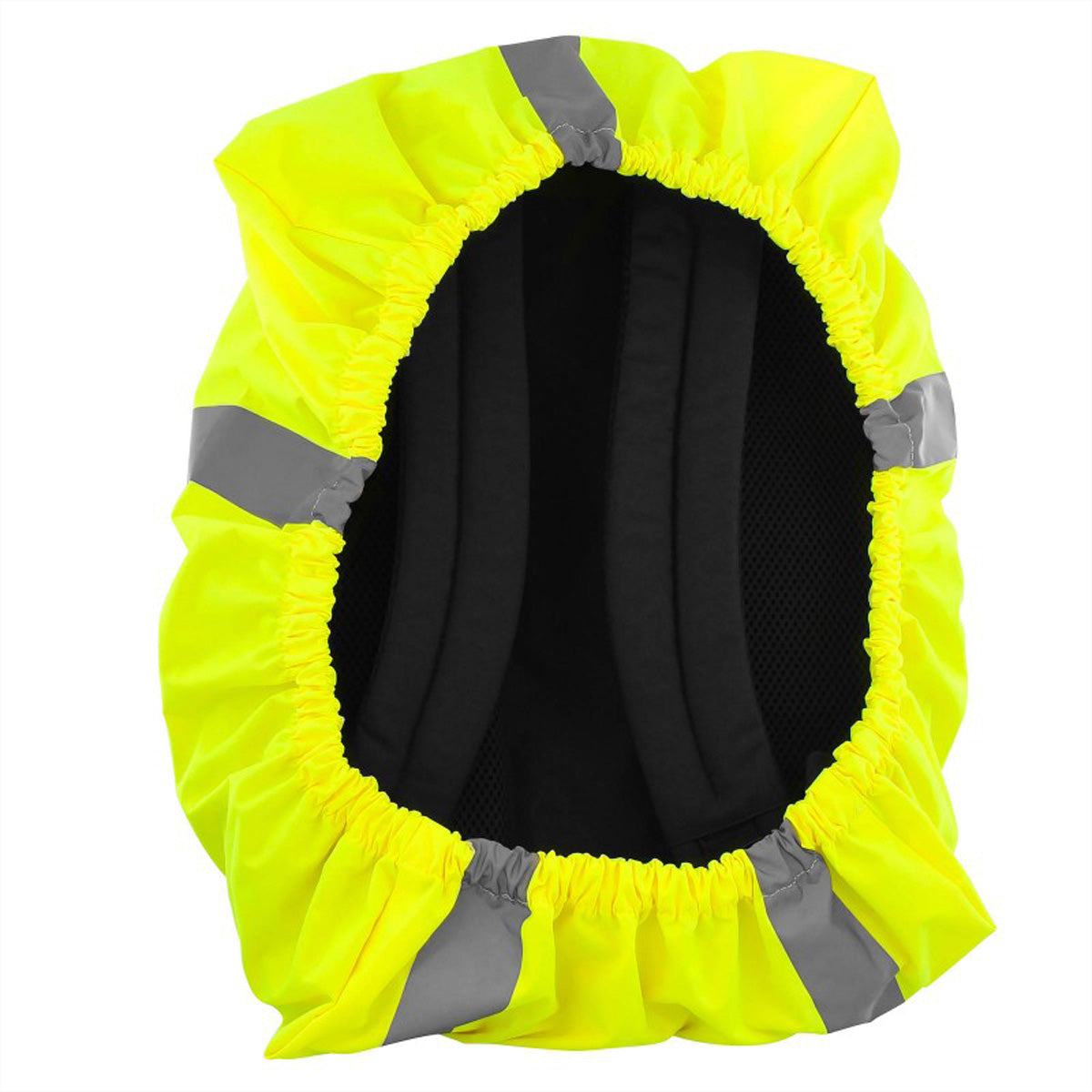 T'nB Rucksack-Regenschutz – reflektierend, wasserfest – für Rucksäcke – Universalgrösse – gelb – Polyester –