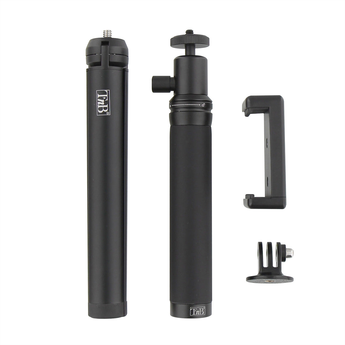 T'nB Influence Travel Pack Stativ – Selfie-Stick, Action-Cam-Adapter, Smartphone-Halter, Tasche – Schwarz