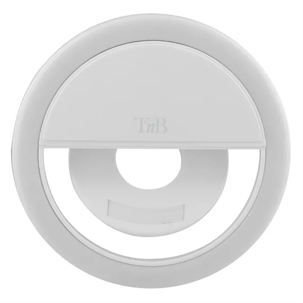 T'nB Influence LED-Ringlicht – 36 LEDs, 6500 K, 200 mAh Akku – für Smartphones, mit Mikro-USB