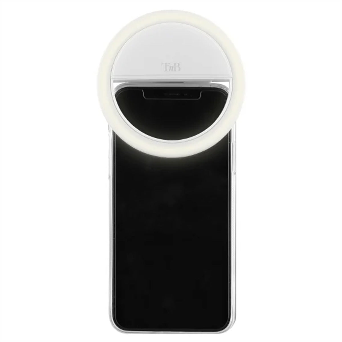 T'nB Influence LED-Ringlicht – 36 LEDs, 6500 K, 200 mAh Akku – für Smartphones, mit Mikro-USB